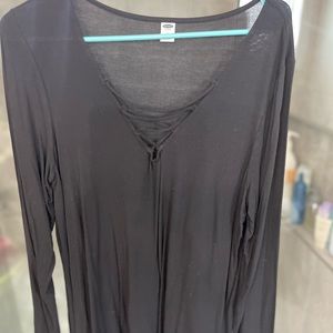 Tie long sleeve